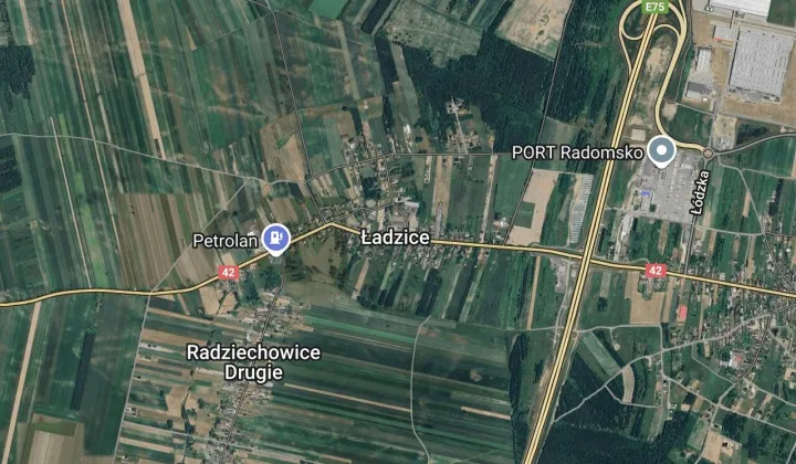 Działka inwestycyjna Ładzice