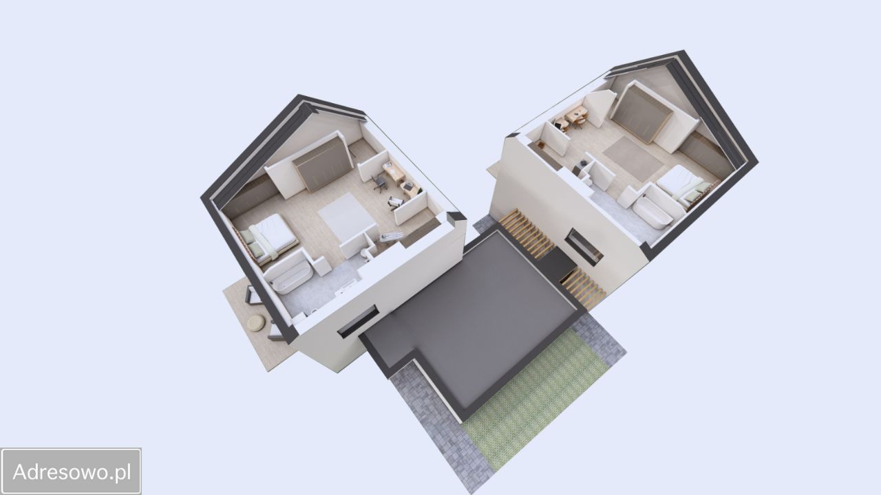 dom wolnostojący, 4 pokoje Józefów, ul. Kościuszki. Zdjęcie 2