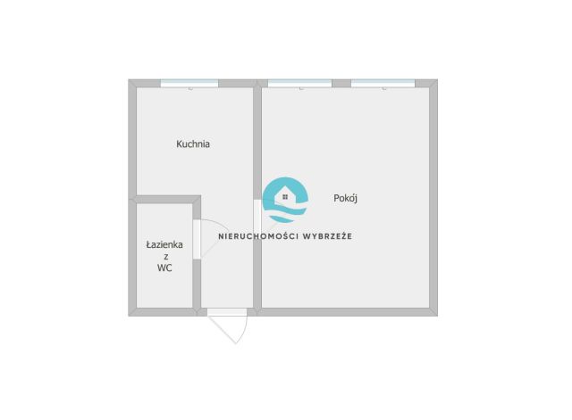 Mieszkanie 1-pokojowe Gdańsk Wrzeszcz, ul. Bolesława Chrobrego. Zdjęcie 7