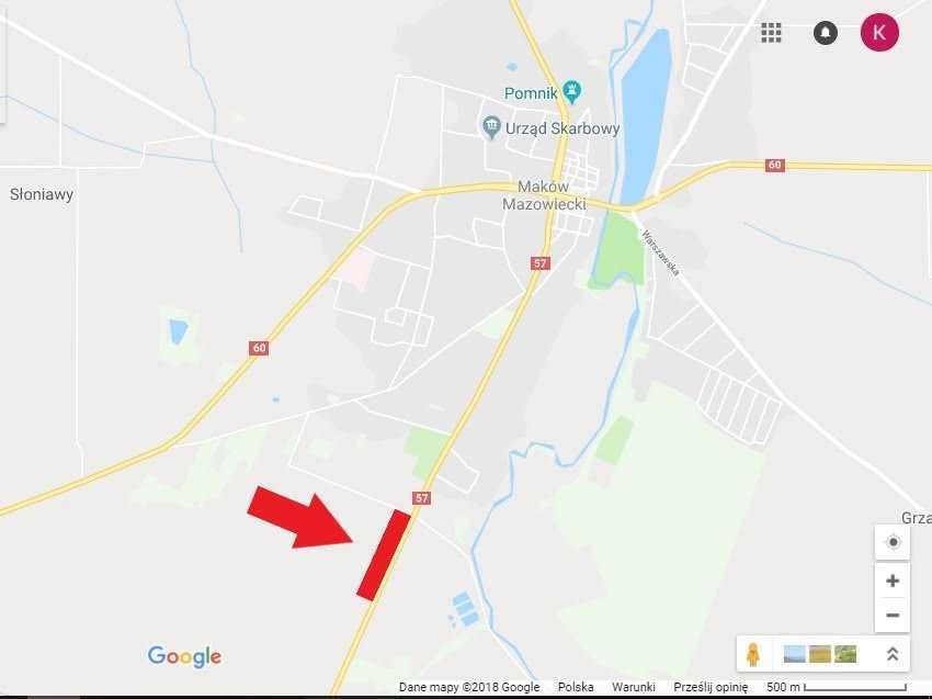 Działka inwestycyjna Maków Mazowiecki. Zdjęcie 3