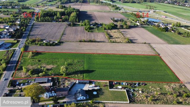 Działka inwestycyjna Konstantynów Łódzki, ul. Zgierska. Zdjęcie 1