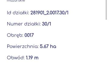 Działka rolna Wężówko