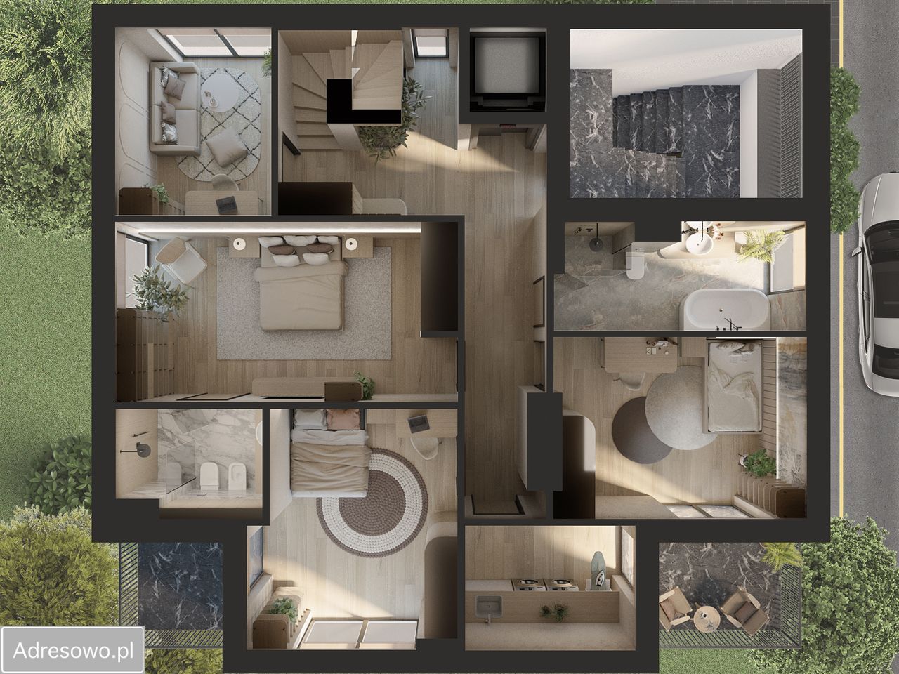 Mieszkanie 4-pokojowe Sopot Kamienny Potok, ul. Henryka Sienkiewicza. Zdjęcie 12