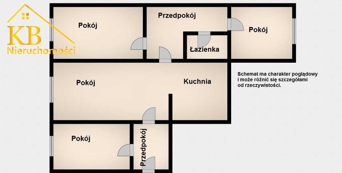 Mieszkanie 4-pokojowe Wałbrzych Piaskowa Góra. Zdjęcie 18