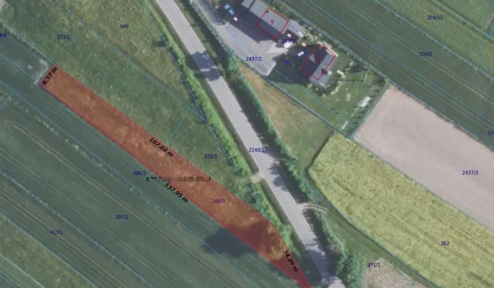 Działka budowlana Wzdów