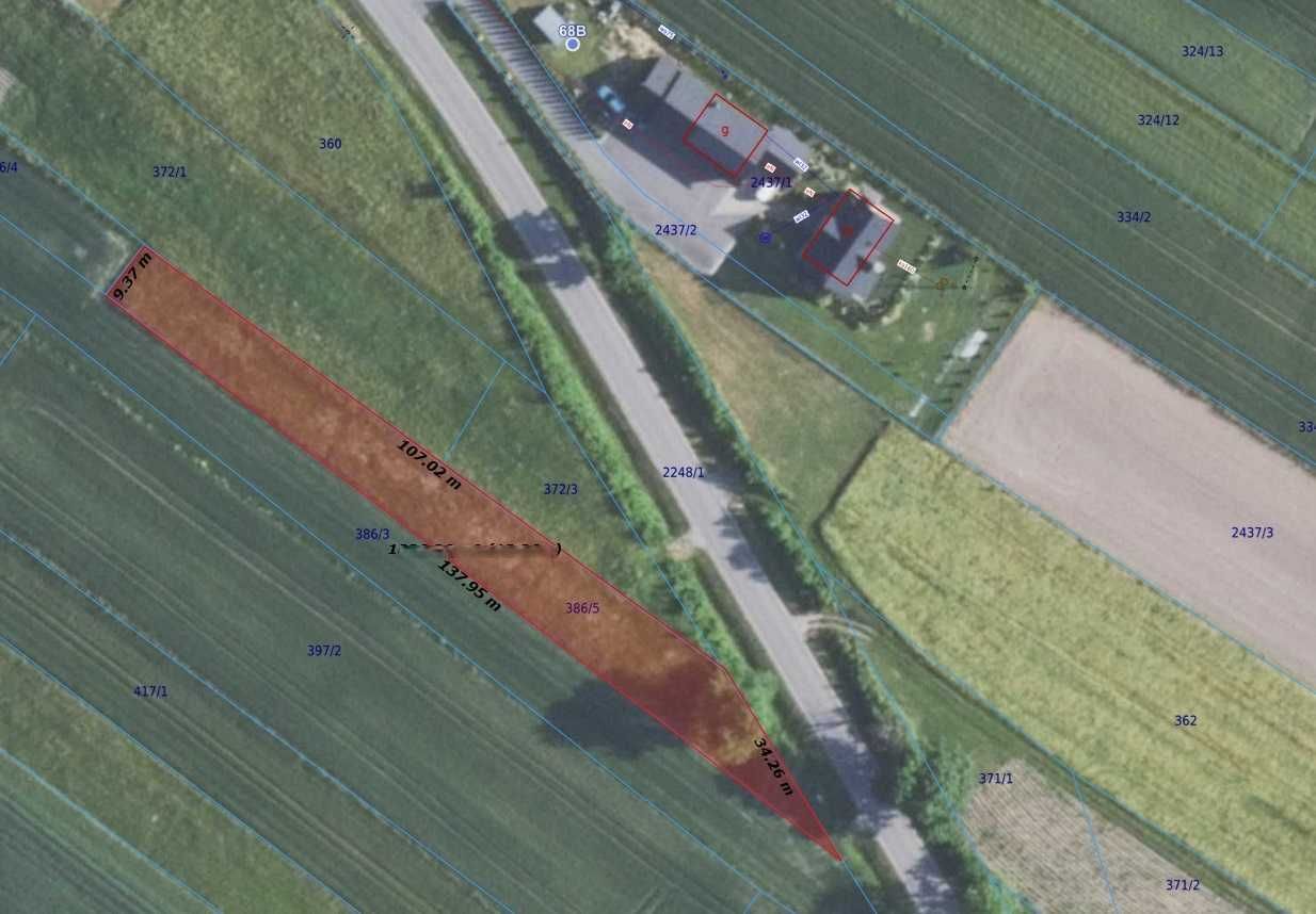 Działka budowlana Wzdów