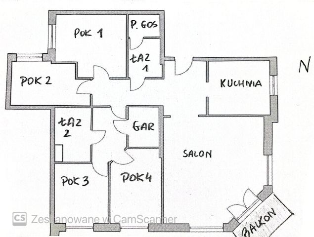 Mieszkanie 5-pokojowe Warszawa Ursynów, ul. Zaolziańska. Zdjęcie 8