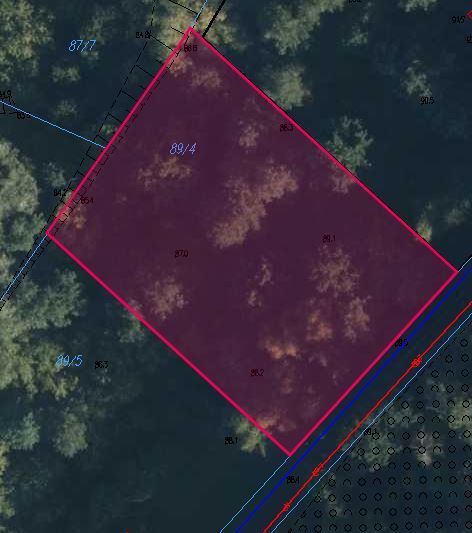 Działka budowlana Wymysły, ul. Tarninowa. Zdjęcie 3