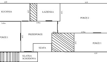 Mieszkanie 3-pokojowe Branice, ul. Ogrodowa