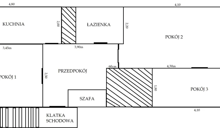 Mieszkanie 3-pokojowe Branice, ul. Ogrodowa