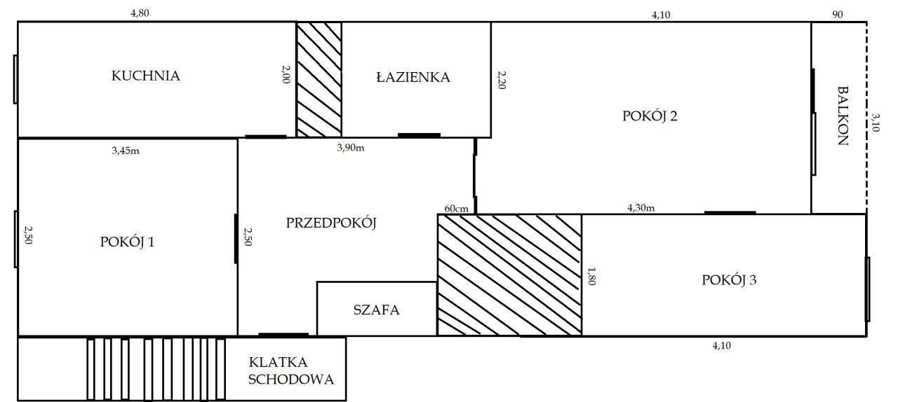 Mieszkanie 3-pokojowe Branice, ul. Ogrodowa. Zdjęcie 2