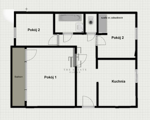 Mieszkanie 3-pokojowe Konstancin-Jeziorna. Zdjęcie 8