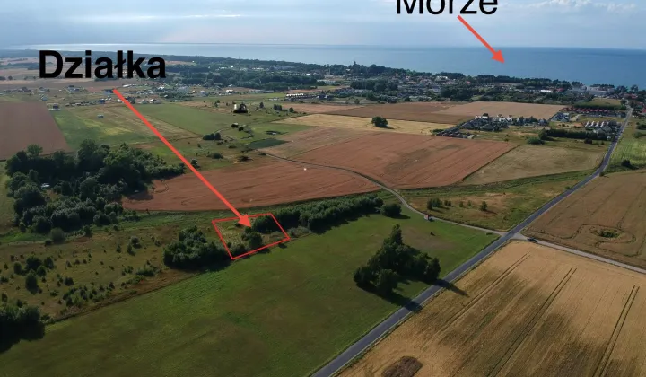 Działka budowlana Gąski, ul. Wiejska