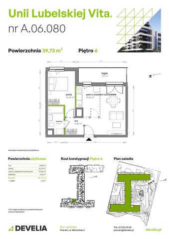 Mieszkanie 2-pokojowe Poznań Starołęka, ul. Unii Lubelskiej. Zdjęcie 7