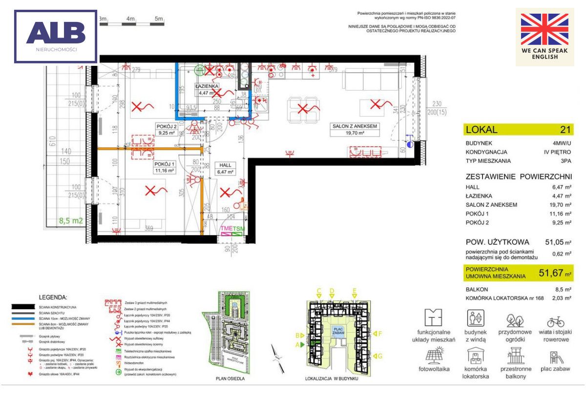 Mieszkanie 3-pokojowe Garby. Zdjęcie 12