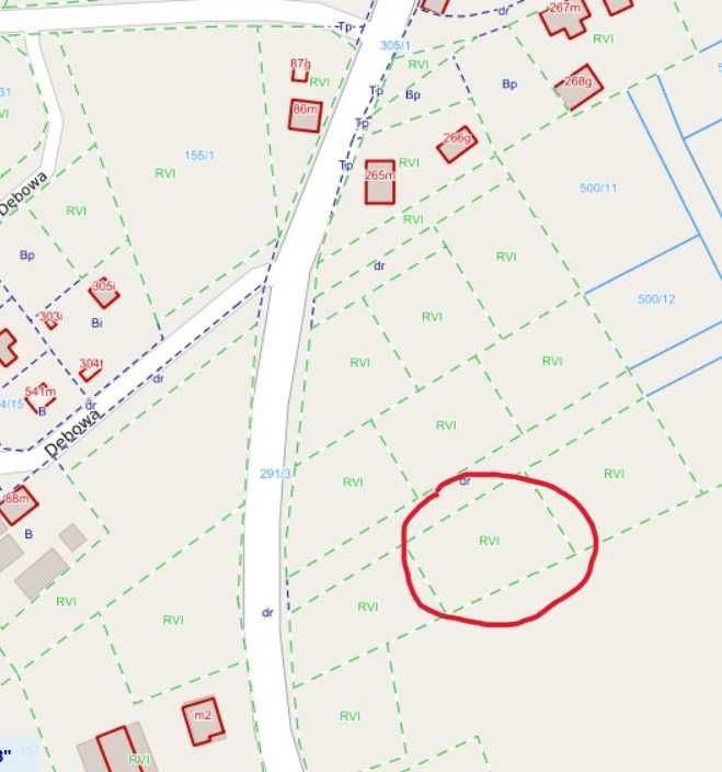 Działka budowlana Uście. Zdjęcie 2