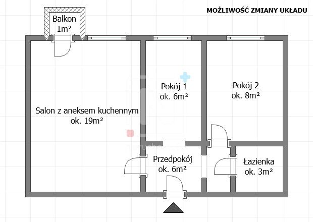 Mieszkanie 2-pokojowe Warszawa Mokotów, ul. Gotarda. Zdjęcie 11