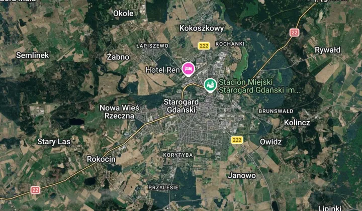 dom szeregowy Starogard Gdański Centrum, ul. Tadeusza Kościuszki
