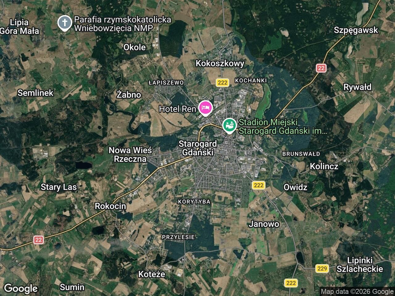 dom szeregowy Starogard Gdański Centrum, ul. Tadeusza Kościuszki. Zdjęcie 1