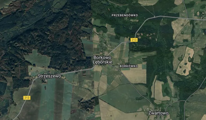 Działka inwestycyjna Borkowo Lęborskie