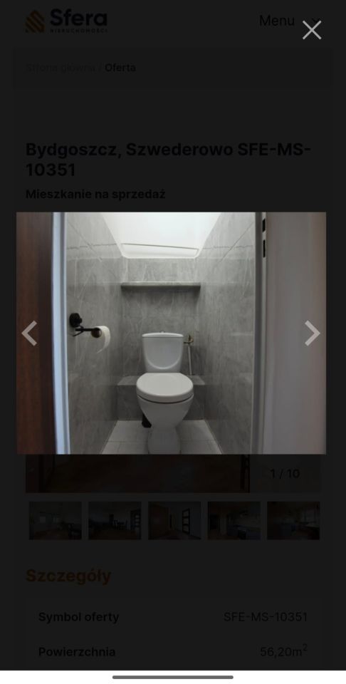 Mieszkanie 3-pokojowe Bydgoszcz Szwederowo, ul. Brzozowa. Zdjęcie 9