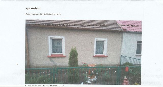 dom wolnostojący Gostyń, ul. Poznańska. Zdjęcie 1