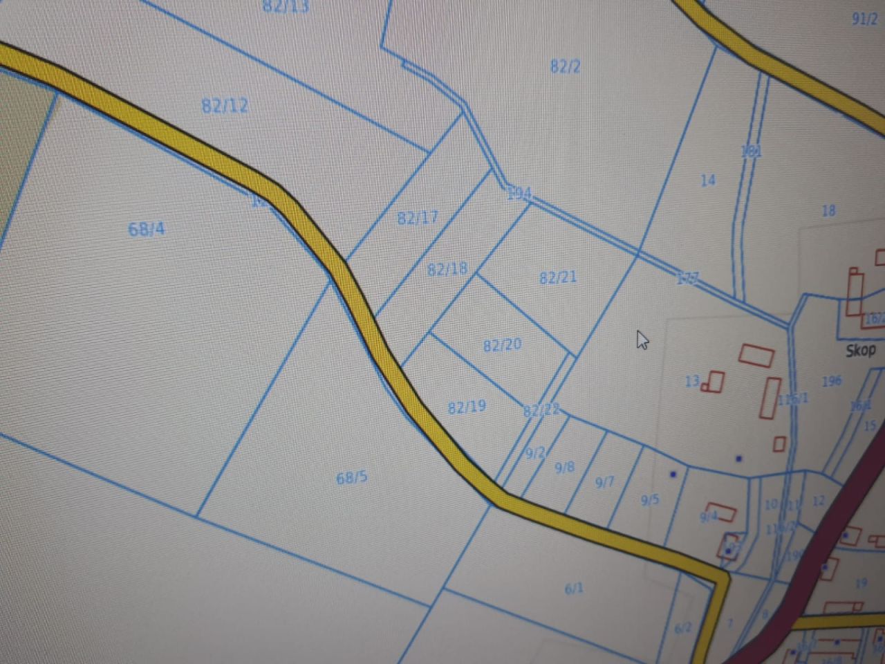 Działka rolno-budowlana Skop. Zdjęcie 2
