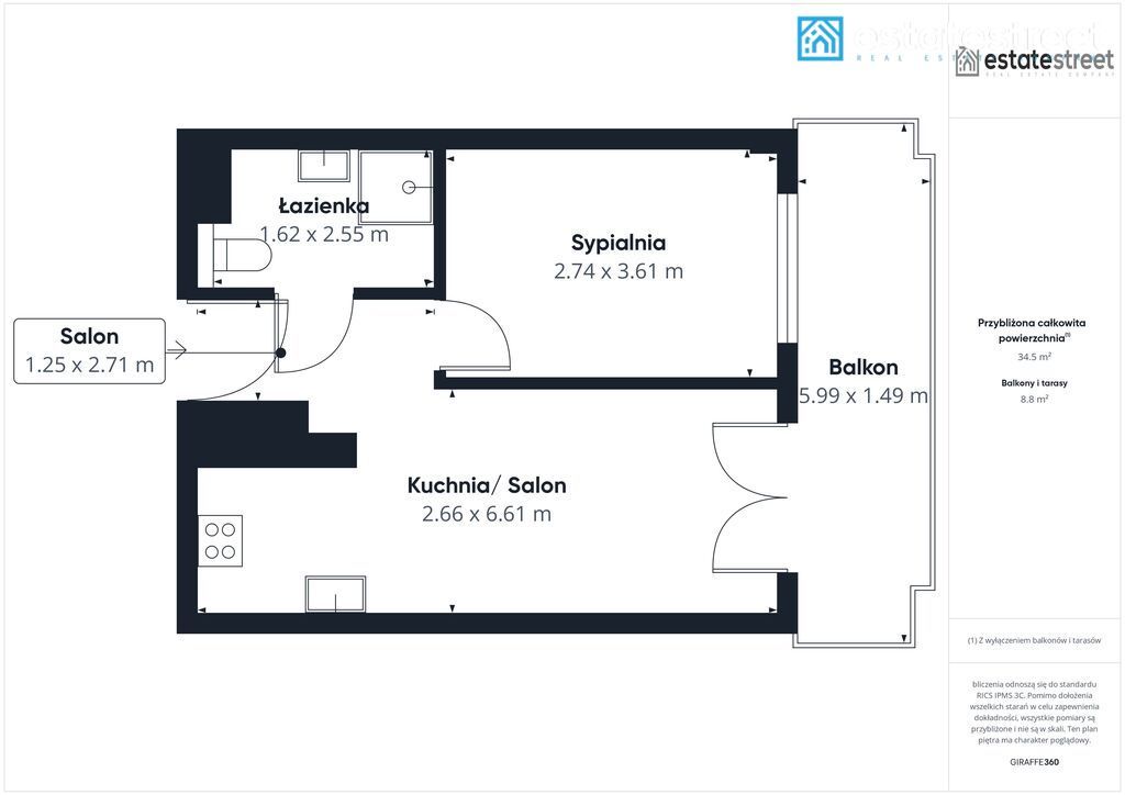 Mieszkanie 2-pokojowe Rzeszów, ul. Graniczna. Zdjęcie 21