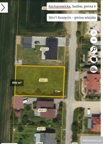 Działka budowlana Sadów, ul. Kochanowicka. Zdjęcie 1