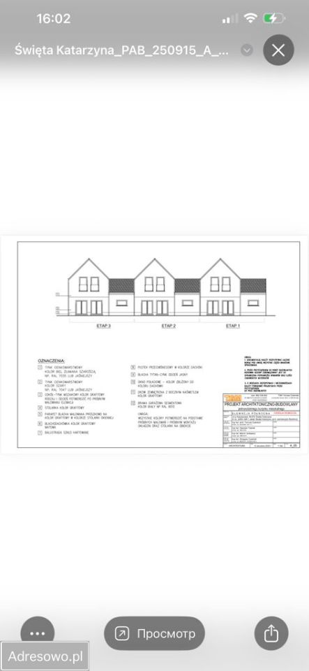 Działka budowlana Święta Katarzyna, ul. Kasztanowa. Zdjęcie 3