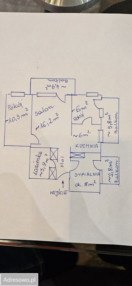 Mieszkanie 3-pokojowe Warszawa Białołęka, ul. Marcina z Wrocimowic. Zdjęcie 16
