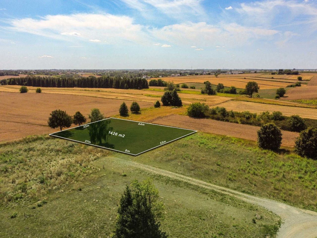 Działka budowlana Jastków, ul. Radosna. Zdjęcie 3