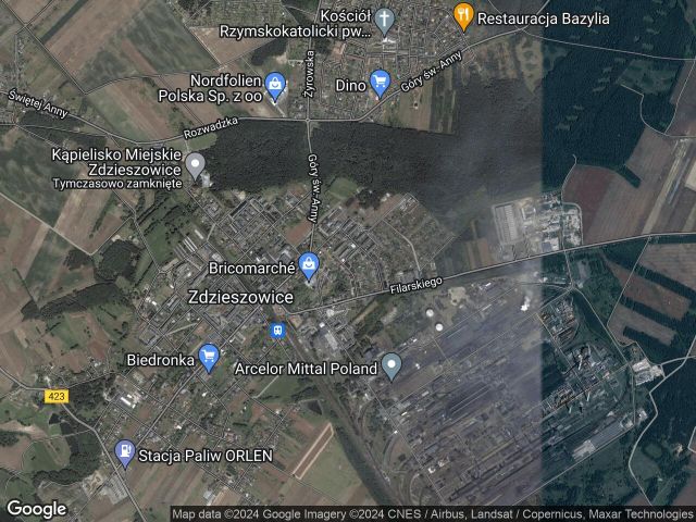 Nieruchomość komercyjna Zdzieszowice, ul. Kościuszki. Zdjęcie 1