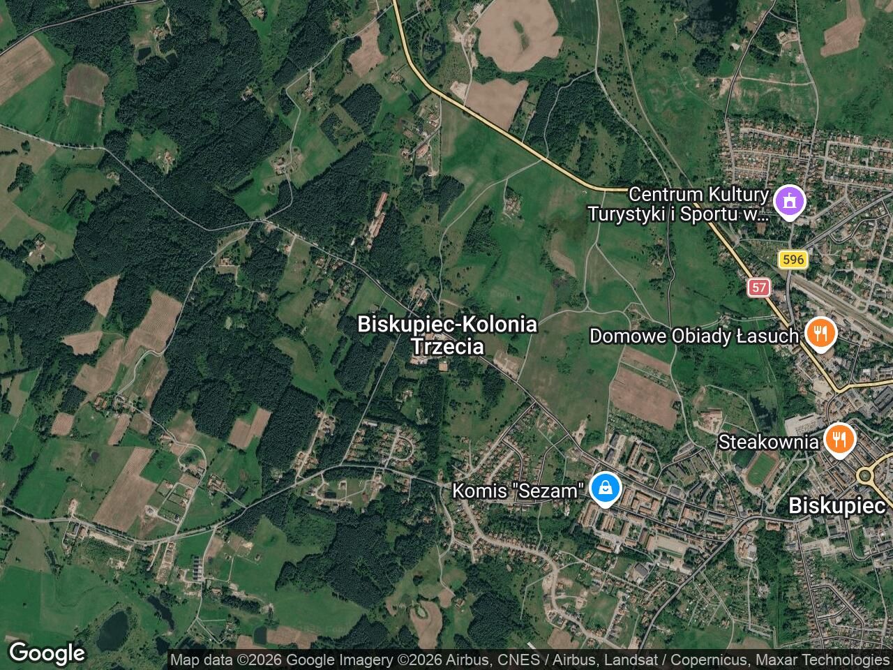 Działka inwestycyjna Biskupiec-Kolonia Trzecia. Zdjęcie 1
