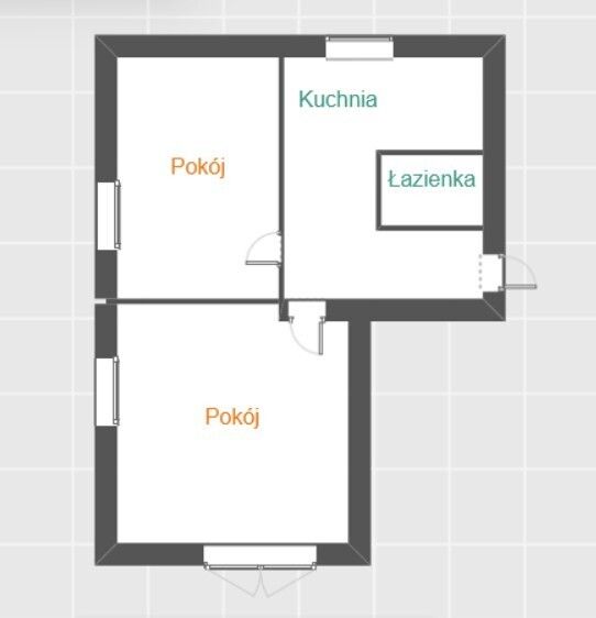 Mieszkanie 2-pokojowe Rzeszów Śródmieście, ul. Krakowska. Zdjęcie 11