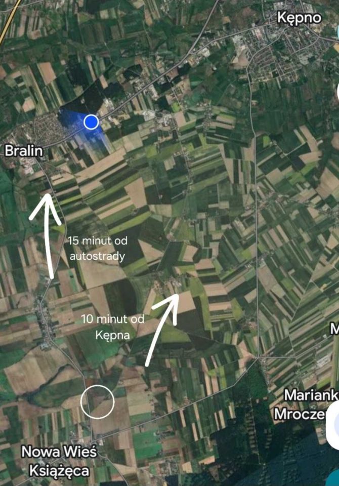 Działka inwestycyjna Nowa Wieś Książęca. Zdjęcie 4