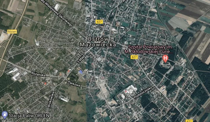 inny Ostrów Mazowiecka, pl. Ludwika Waryńskiego