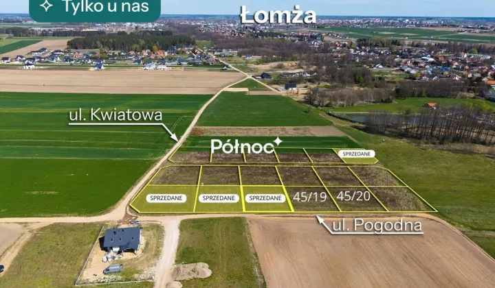Działka budowlana Konarzyce, ul. Kwiatowa