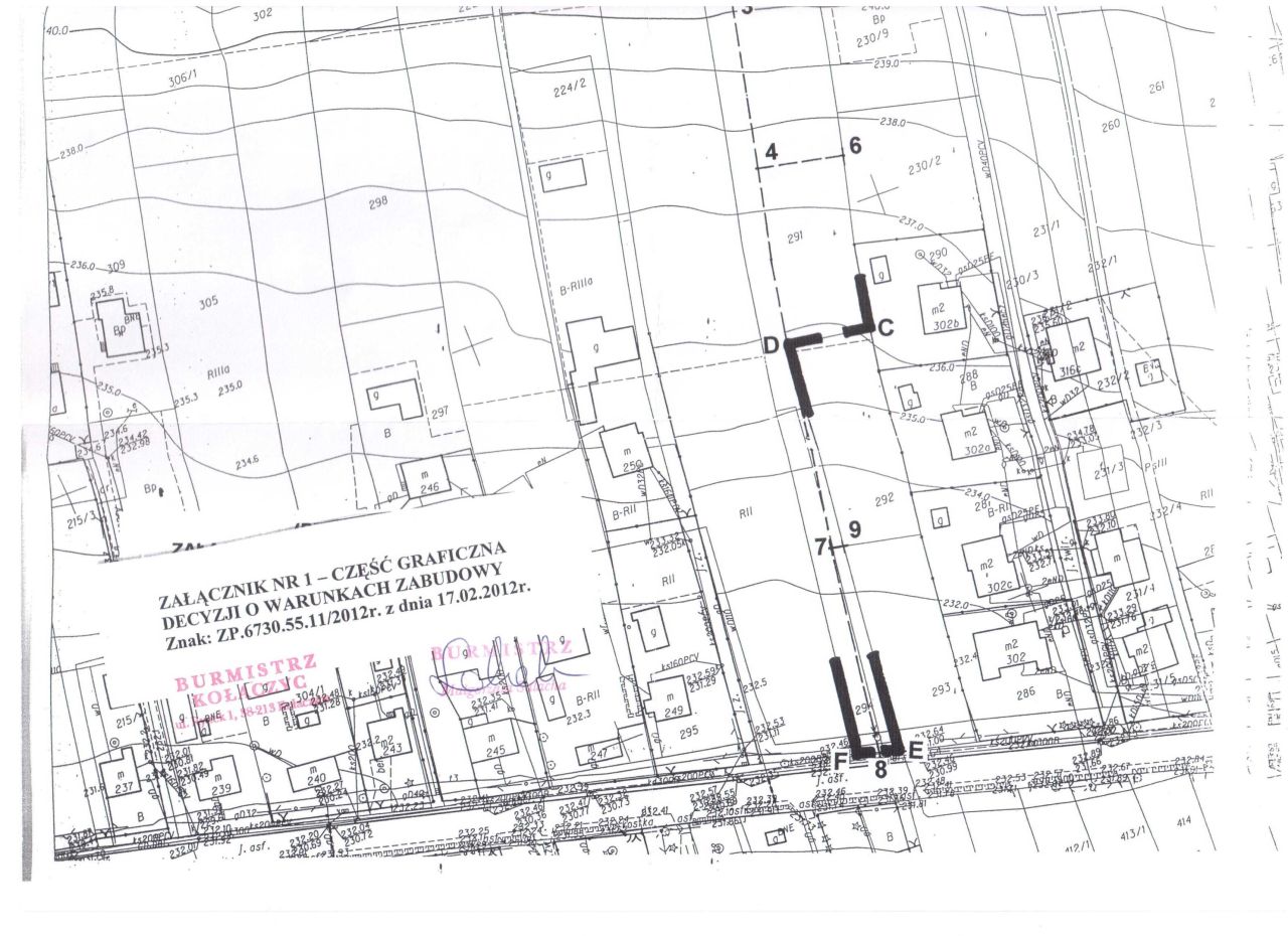 Działka budowlana Nawsie Kołaczyckie. Zdjęcie 2