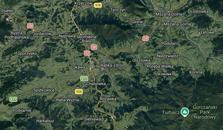 Działka budowlana Rabka-Zdrój