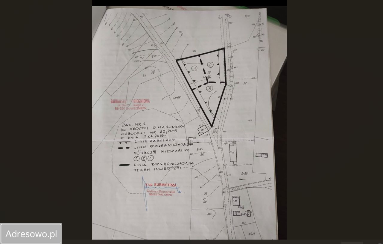 Działka budowlana Stare Osieczno. Zdjęcie 5