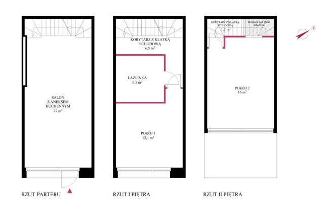 dom szeregowy, 3 pokoje Środa Wielkopolska, ul. Kasztanowa. Zdjęcie 15