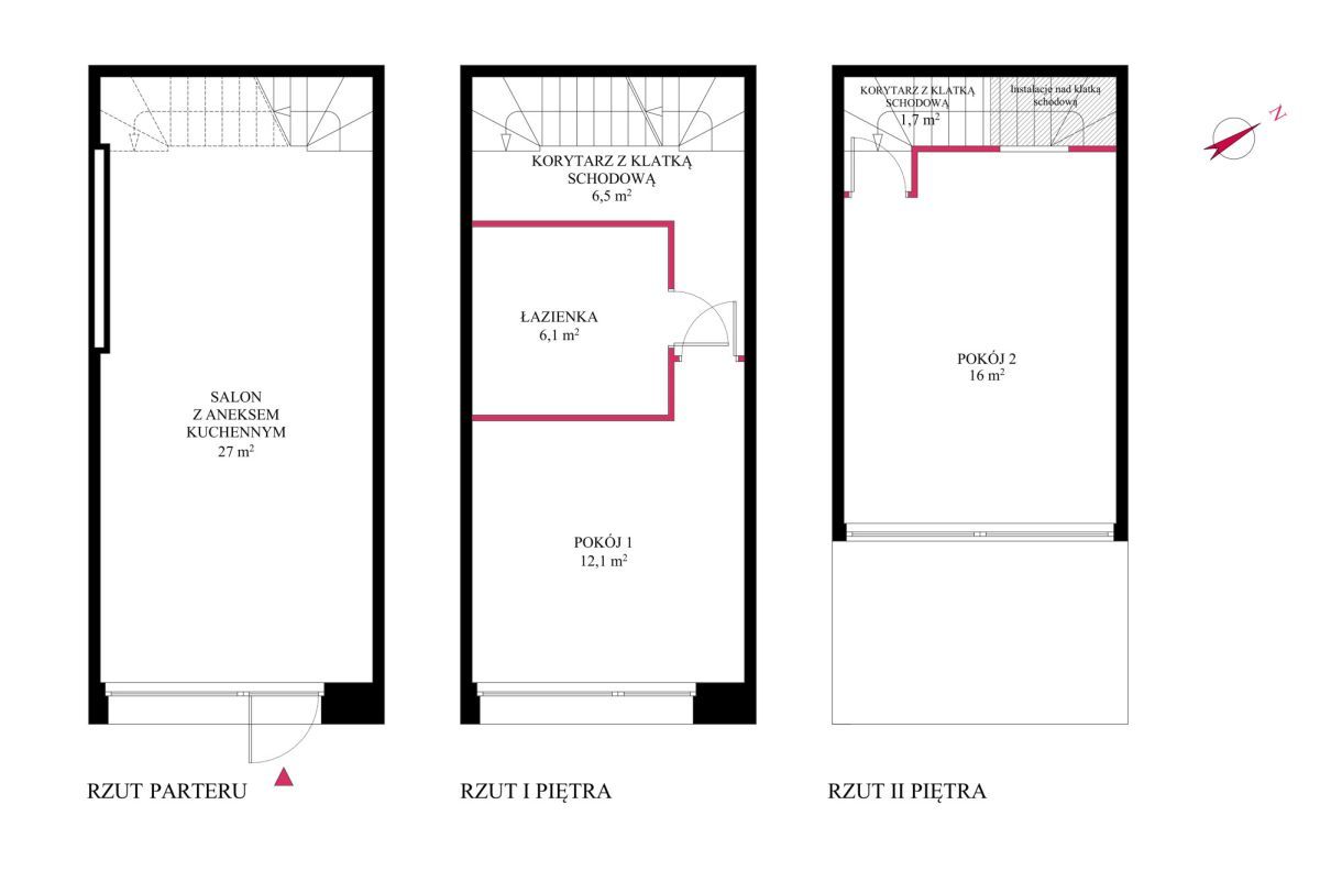 dom szeregowy, 3 pokoje Środa Wielkopolska, ul. Kasztanowa. Zdjęcie 15