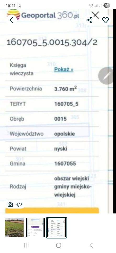 Działka rolna Niwnica. Zdjęcie 4