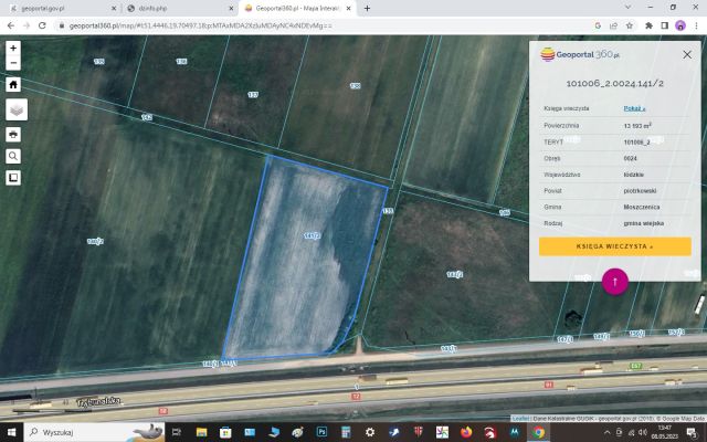 Działka inwestycyjna Raków Duży, ul. Górna. Zdjęcie 1