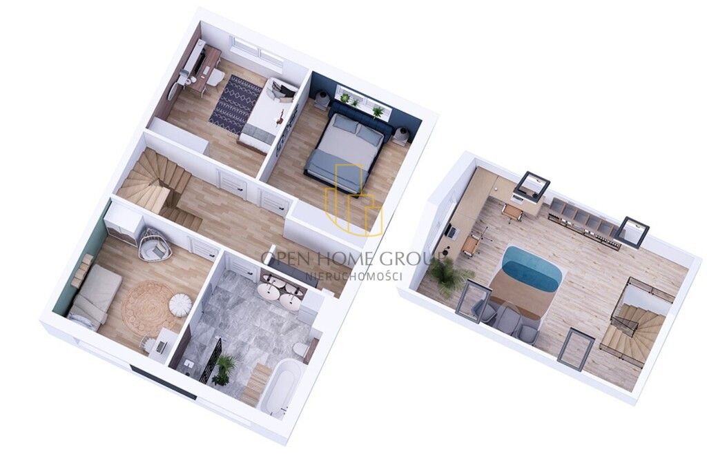 dom szeregowy, 5 pokoi Wrocław. Zdjęcie 9