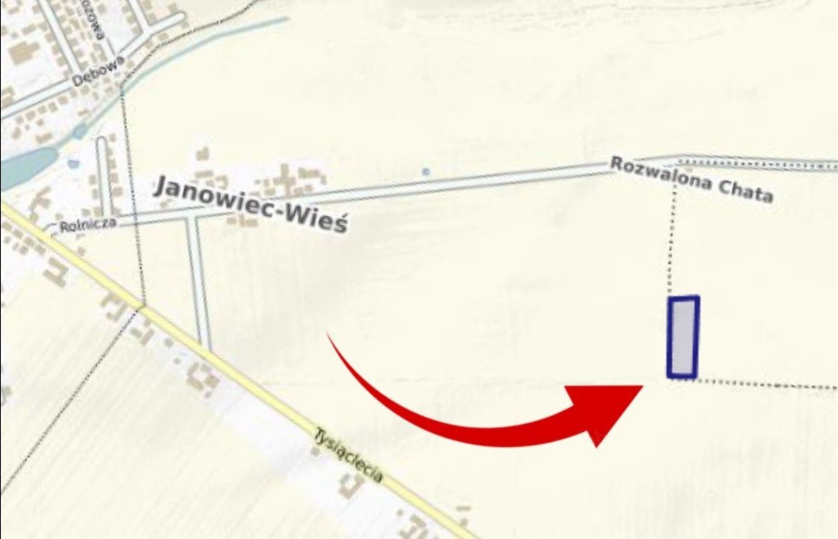 Działka rolna Posługowo