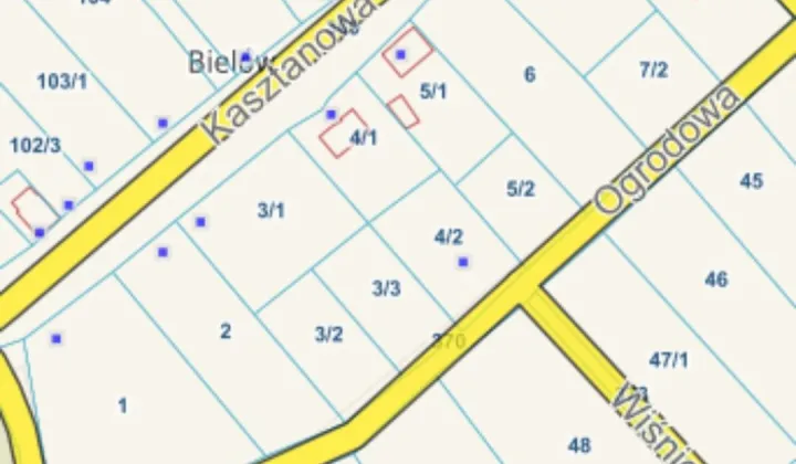 Działka budowlana Bielów, ul. Ogrodowa
