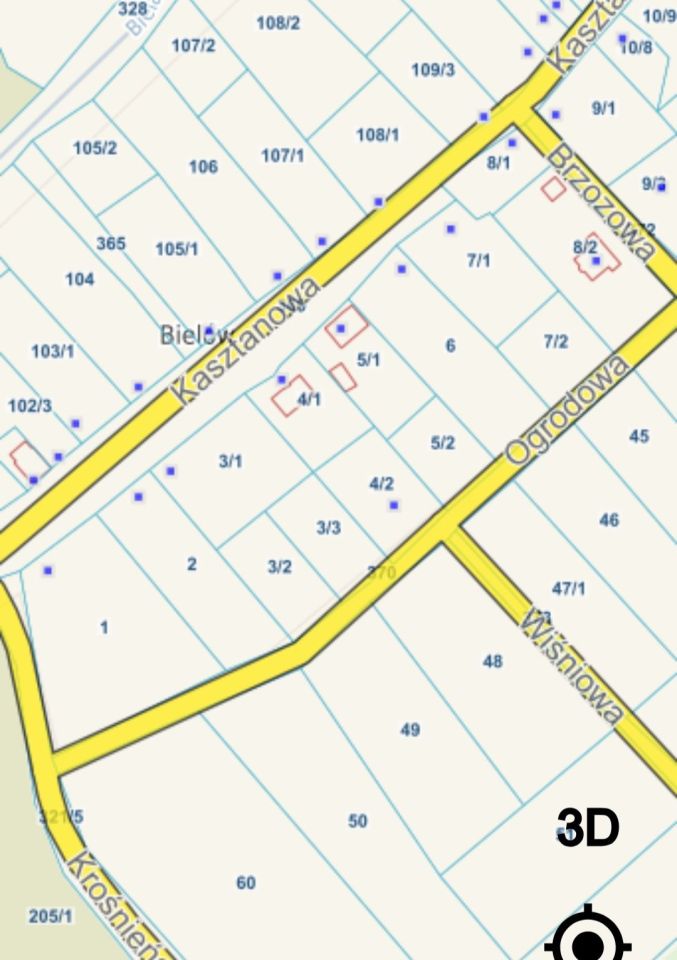 Działka budowlana Bielów, ul. Ogrodowa. Zdjęcie 1