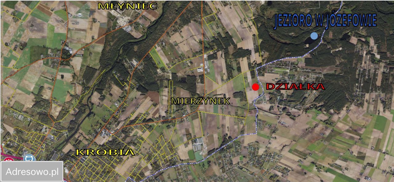 Działka budowlana Mierzynek. Zdjęcie 3